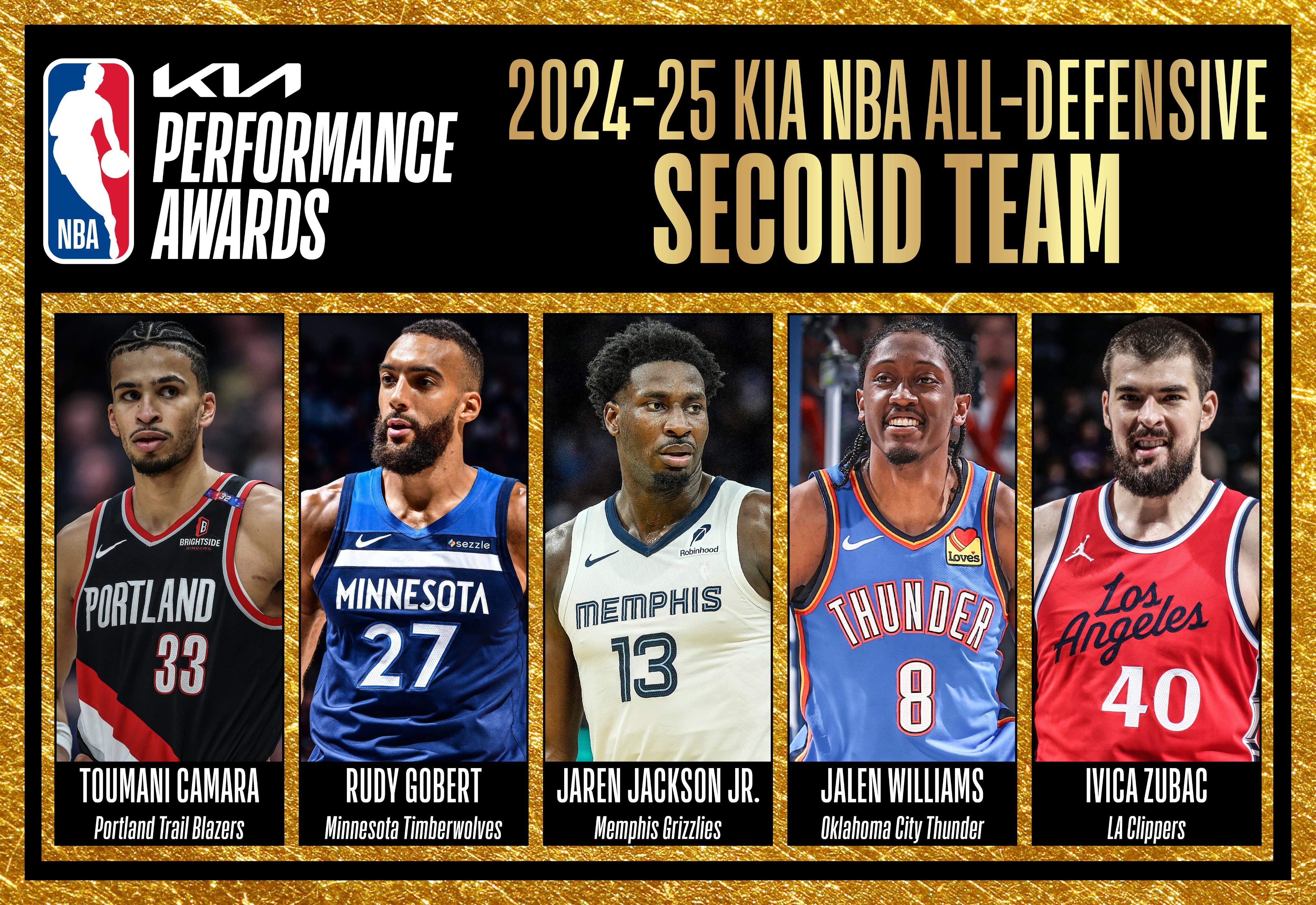 NBA防守悍將集結 卡馬拉領銜最佳防守二陣星光熠熠