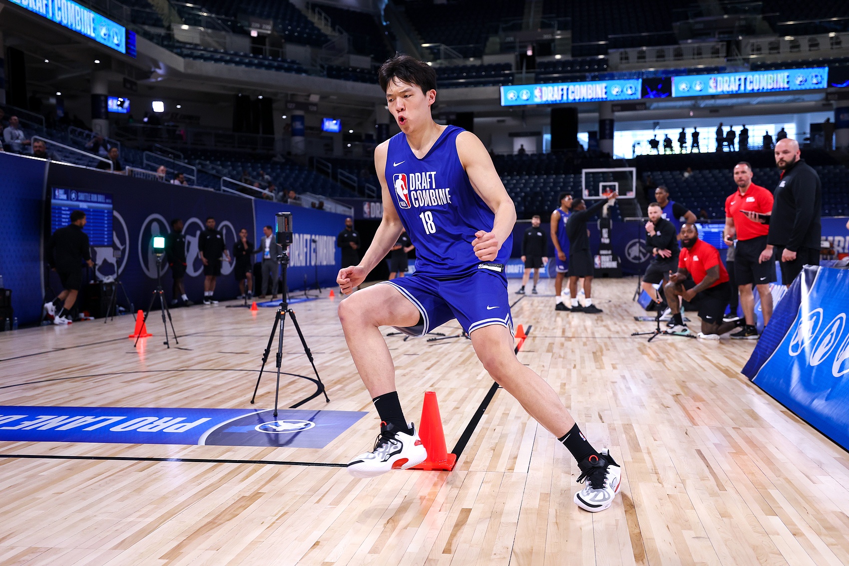 NBA選秀新動態 中國新星楊瀚森飆升至34順位獲黃蜂青睞