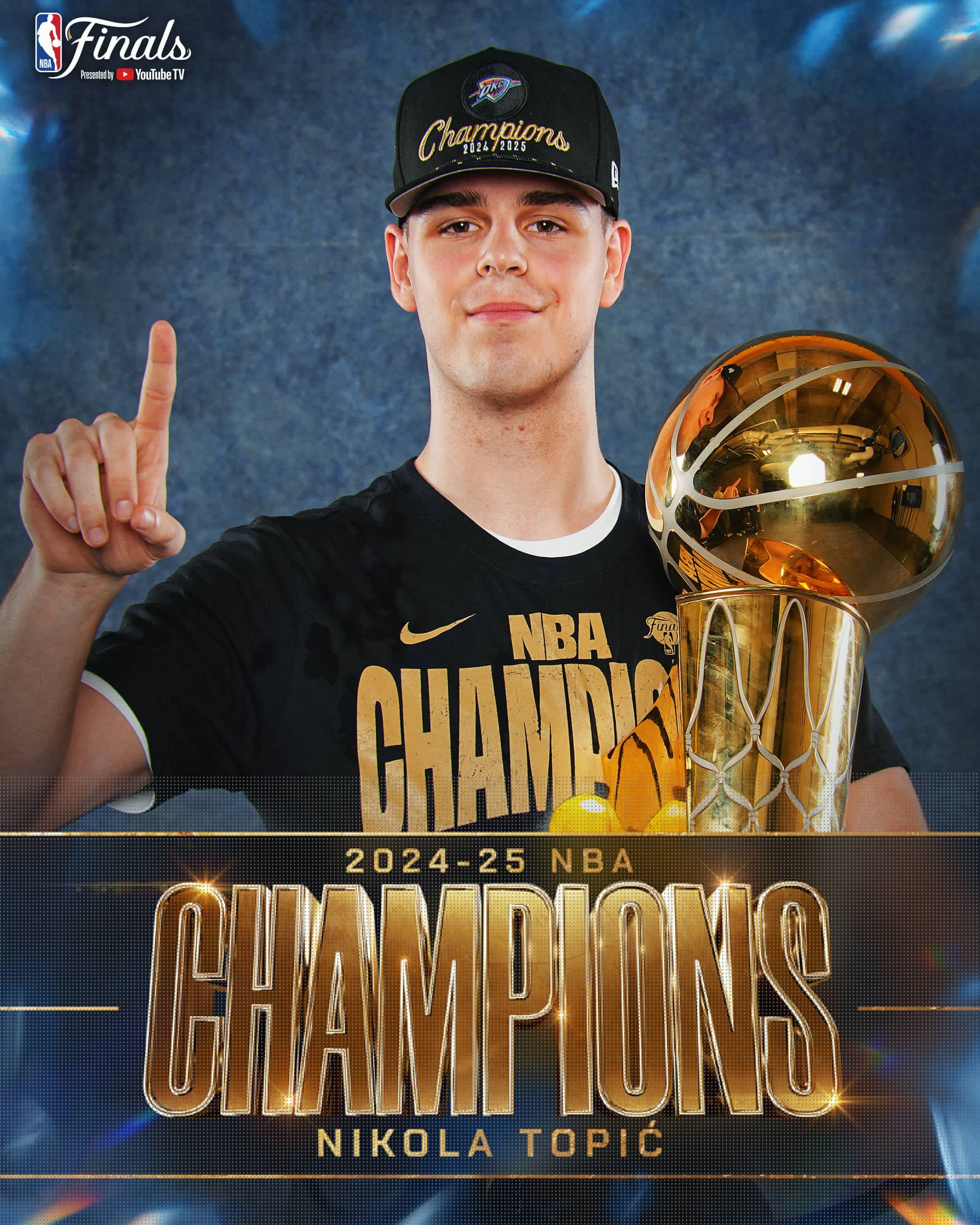 NBA史上最幸運新秀 托皮奇未登場便斬獲總冠軍戒指